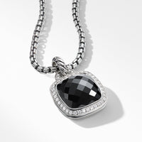 Pendant with Black Onyx and Diamonds