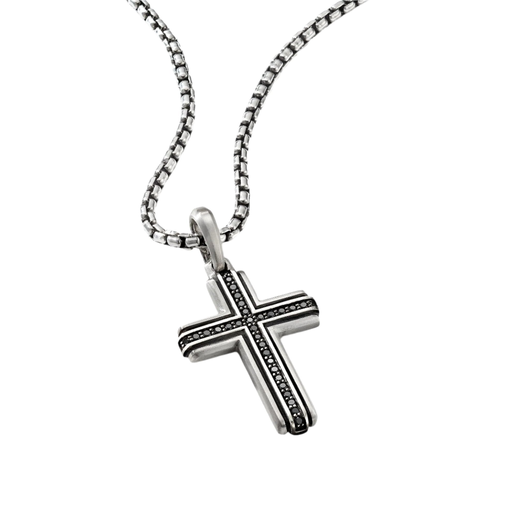 Deco Cross Pendant