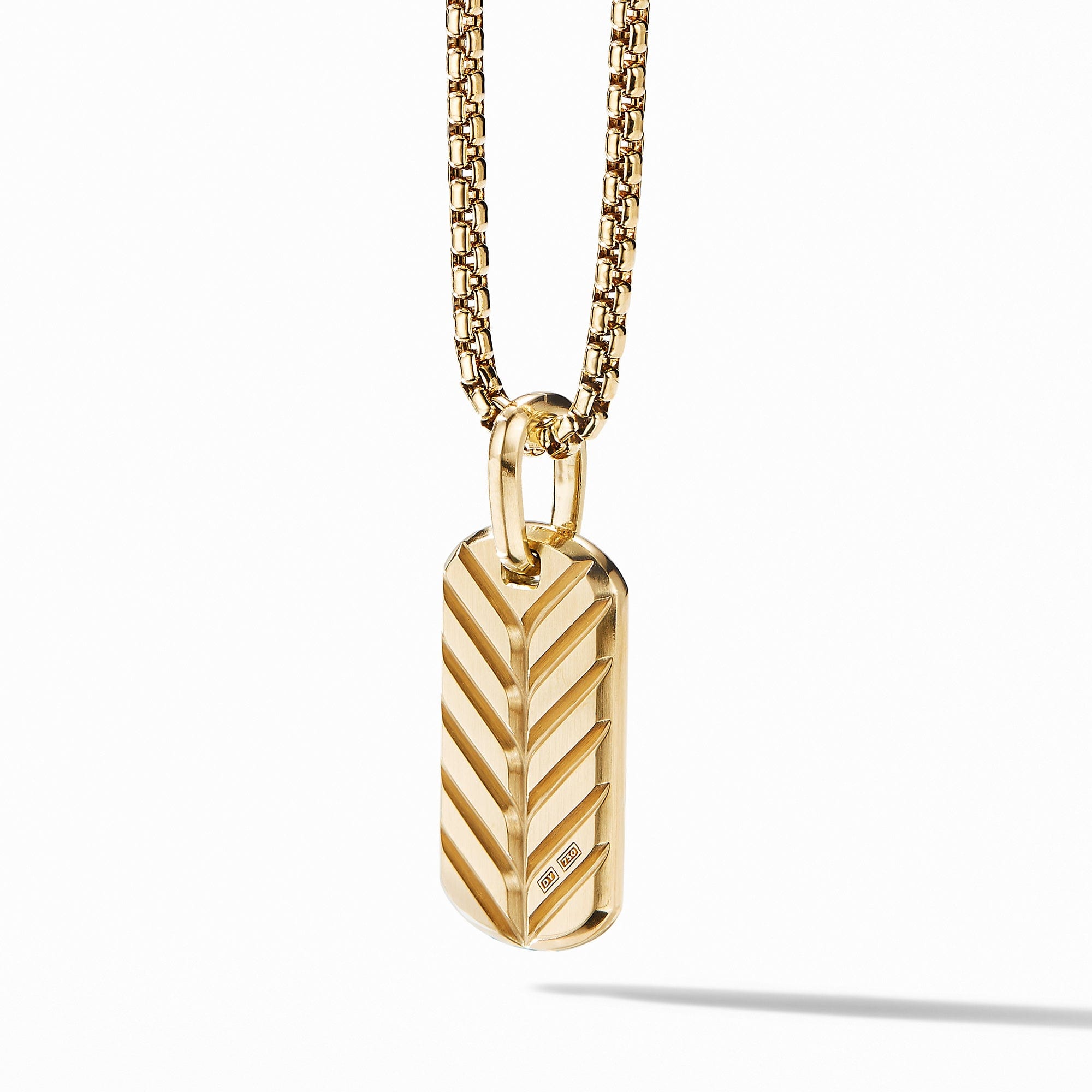 Streamline® Tag in 18K Yellow Gold