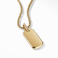 Streamline® Tag in 18K Yellow Gold