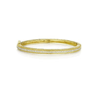 Penny Preville 18K Yellow Gold Diamond Bangle
