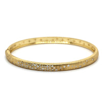 Penny Preville 18K Yellow Gold Diamond Galaxy Bangle