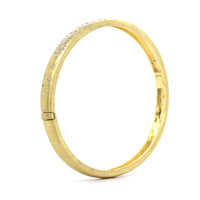 Penny Preville 18K Yellow Gold Diamond Galaxy Bangle