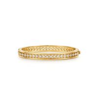 Temple St. Clair 18K Yellow Gold Diamond Bangle Bracelet