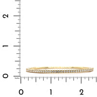 14K Yellow Gold Diamond Bangle, 14k yellow gold, Long's Jeweler's