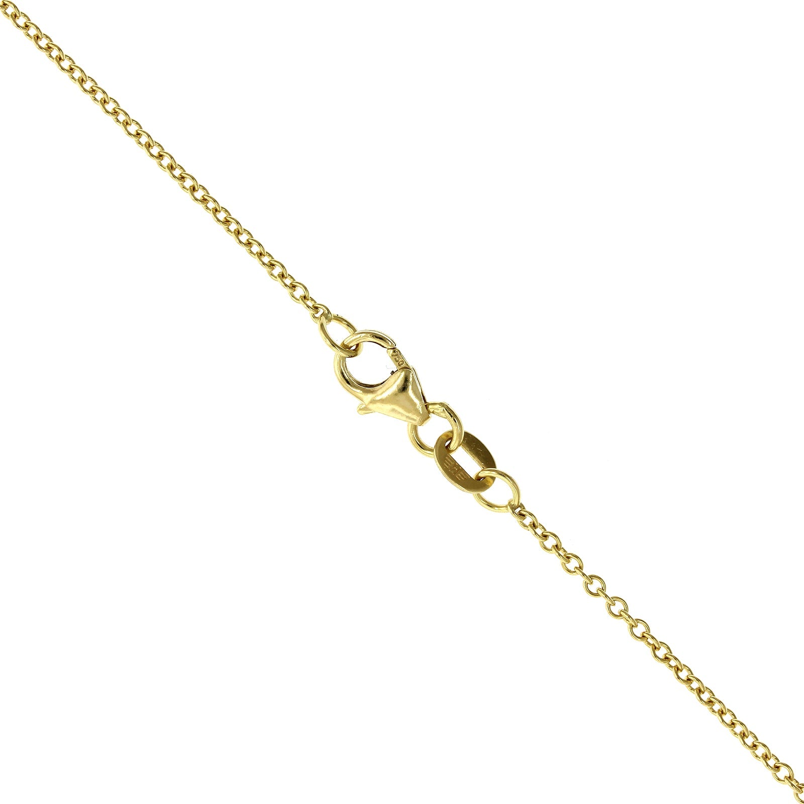 18K Two-Tone Diamond Cross Pendant, 18k yellow and white gold, Long's Jewelers