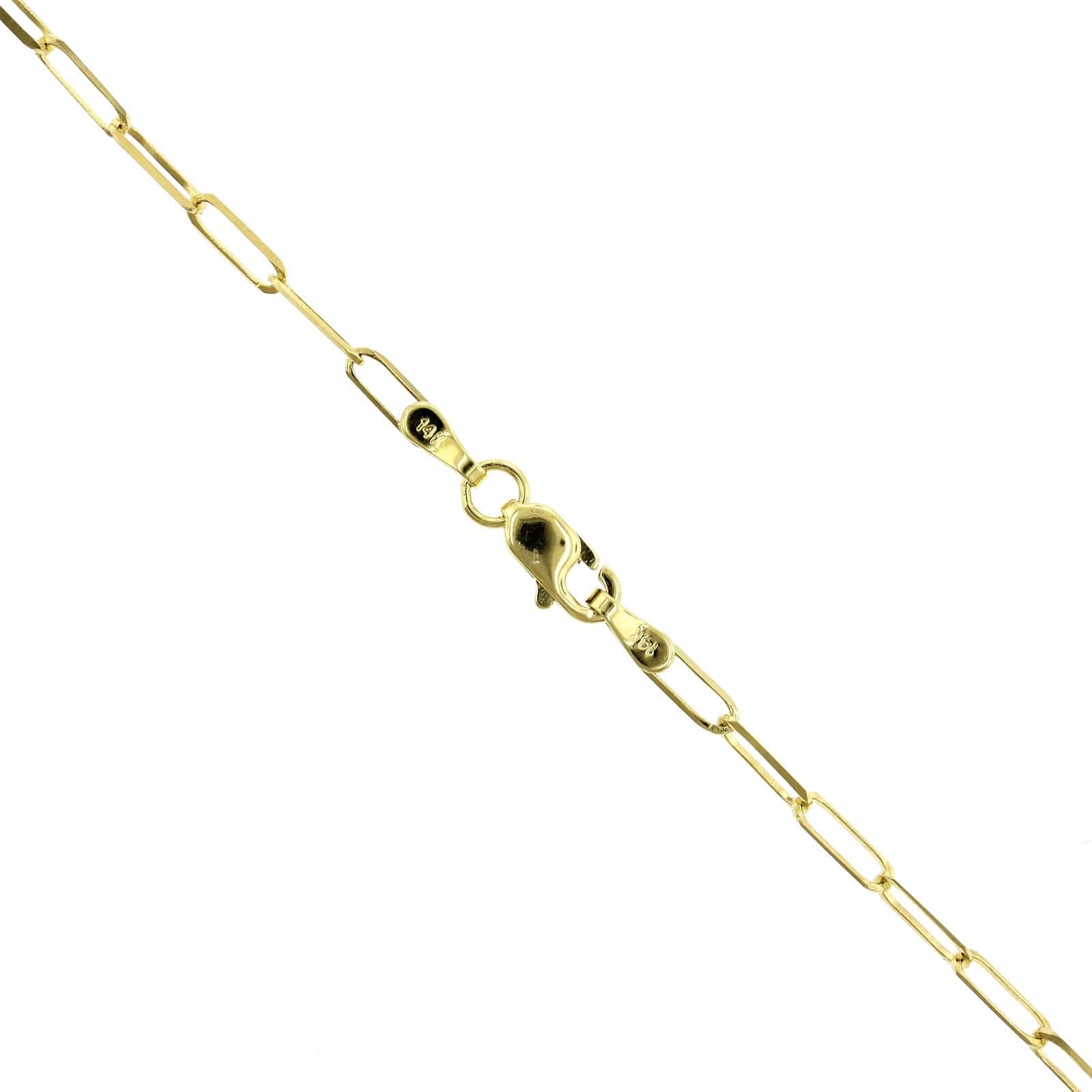 14K Yellow Gold Emerald and Diamond Bar Necklace, 14k yellow gold, Long's Jewelers