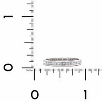 Platinum Channel Set Diamond Band