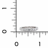 Platinum Shared Prong Eternity Band