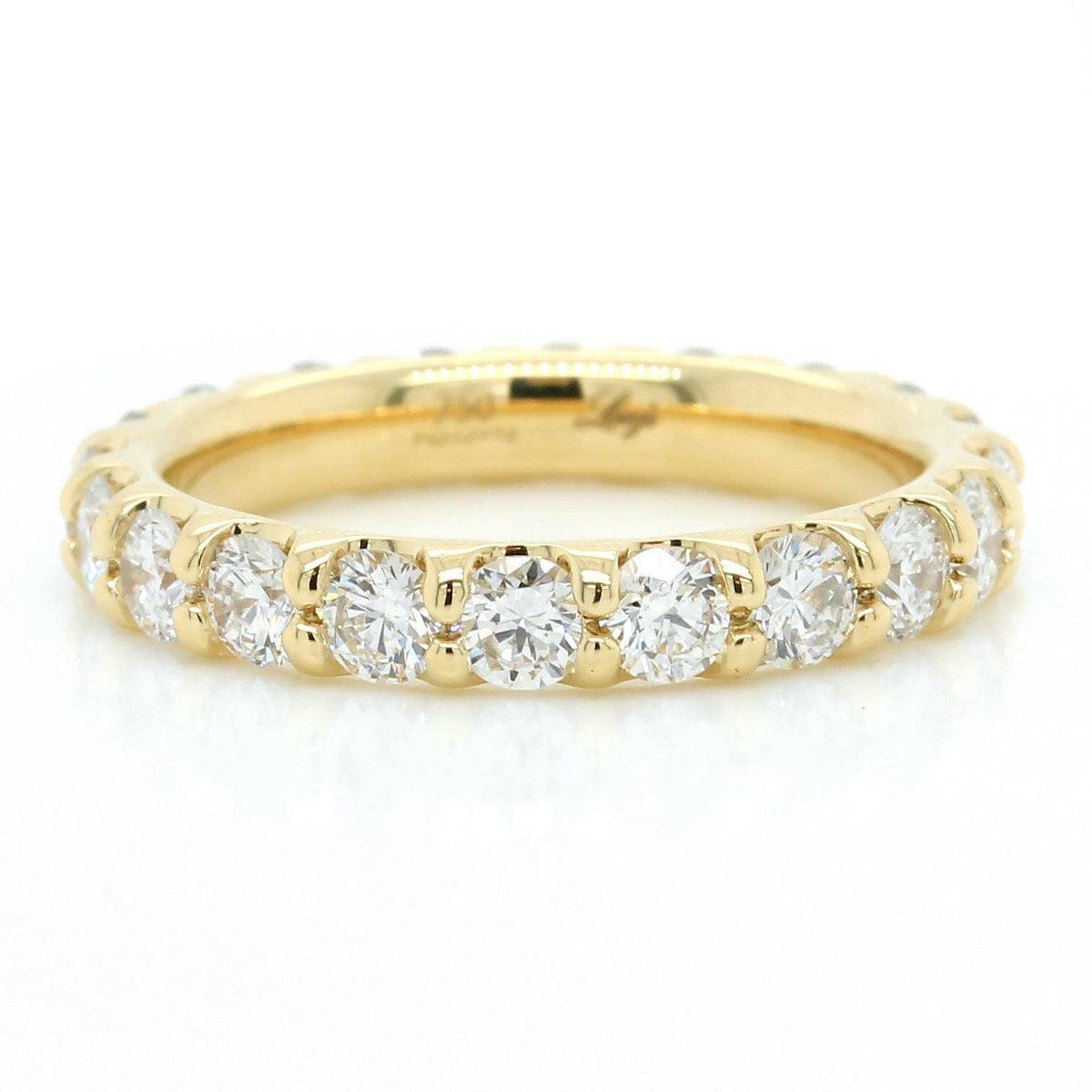 18K Yellow Gold Diamond Eternity Band