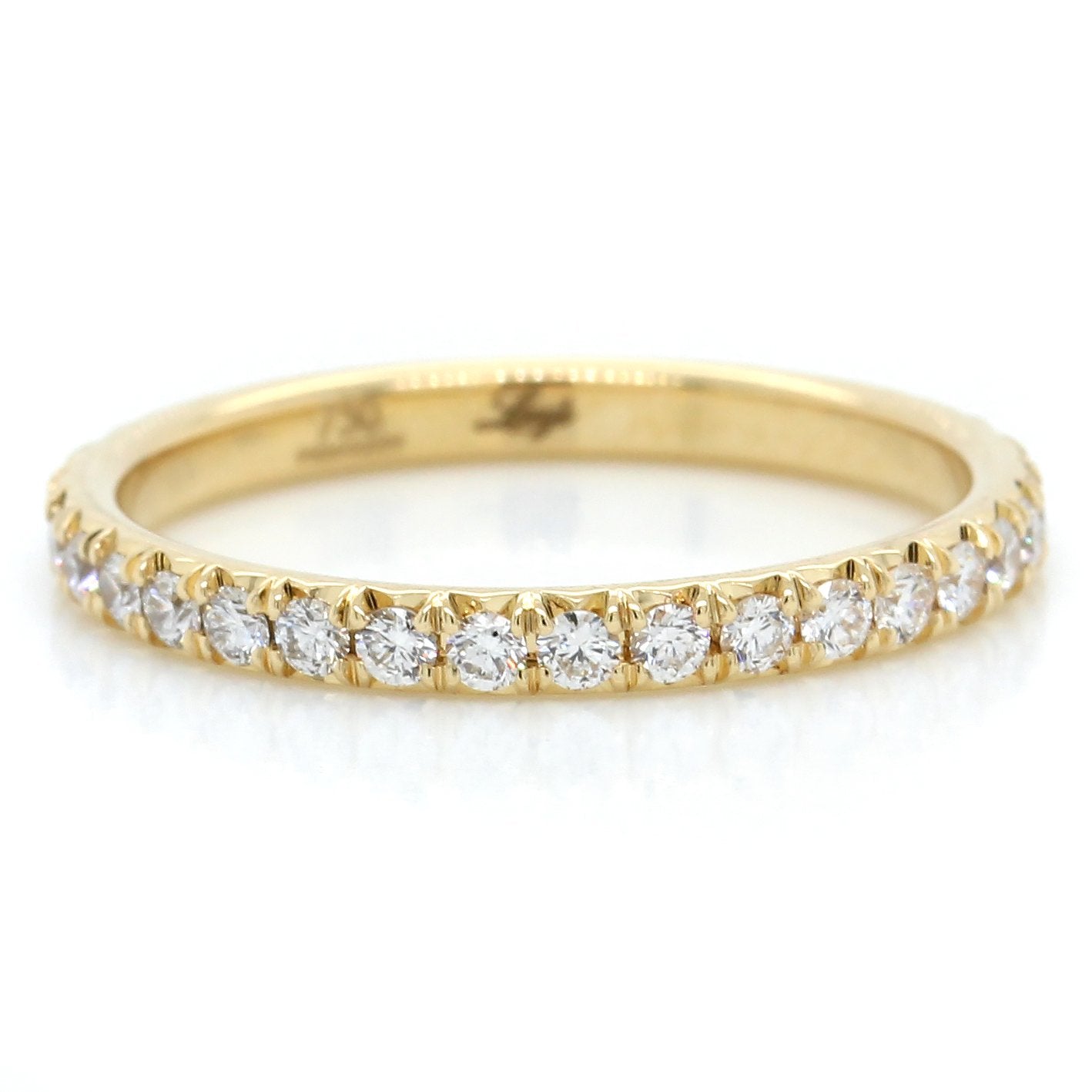 18K Yellow Gold Diamond Eternity Band