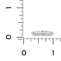 Platinum Bead Set Diamond Eternity Band