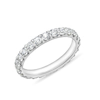 Platinum Odessa Shared Prong Diamond Eternity Band, Platinum, Long's Jewelers
