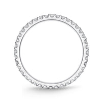 Platinum Odessa Eternity Diamond Band