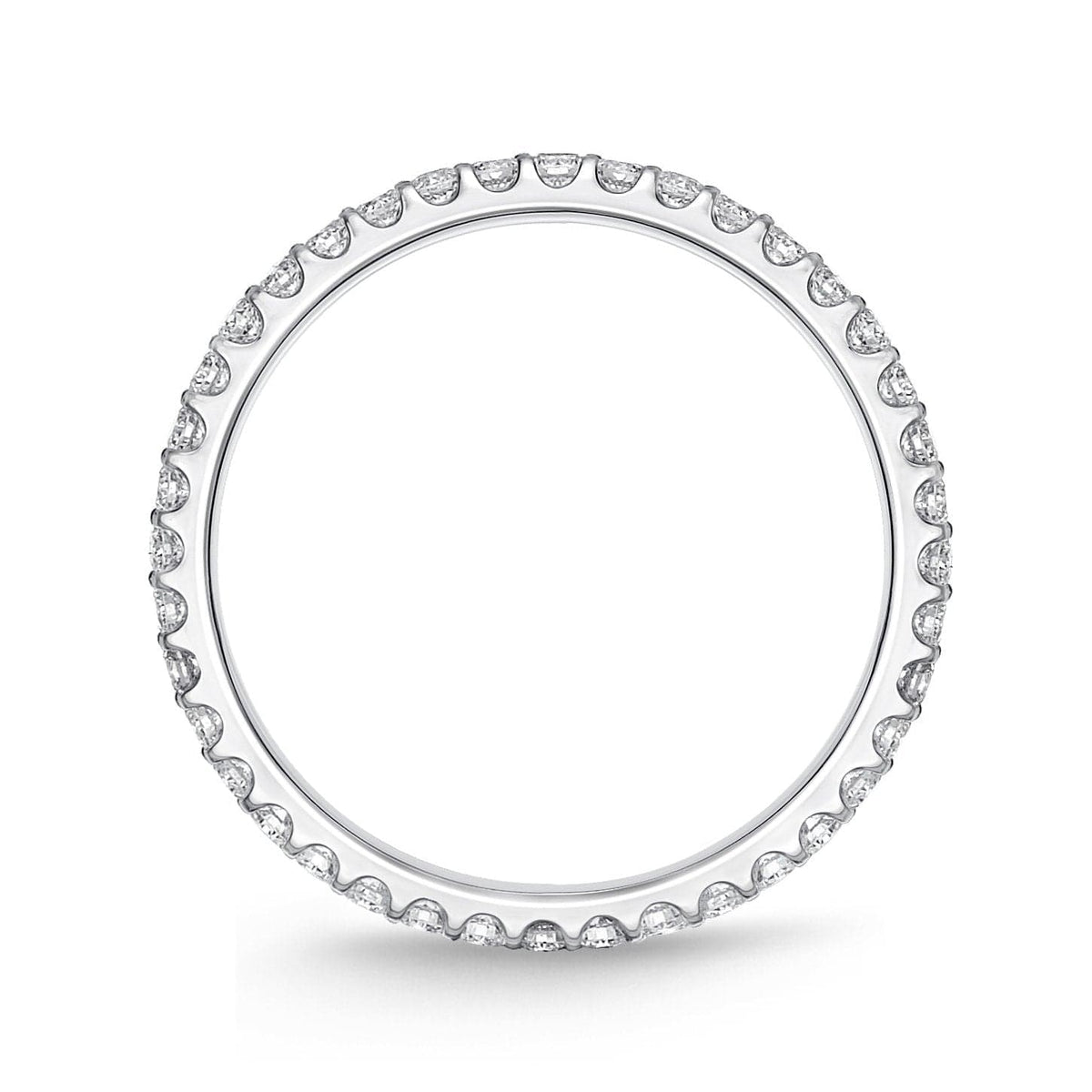 Platinum Odessa Eternity Diamond Band
