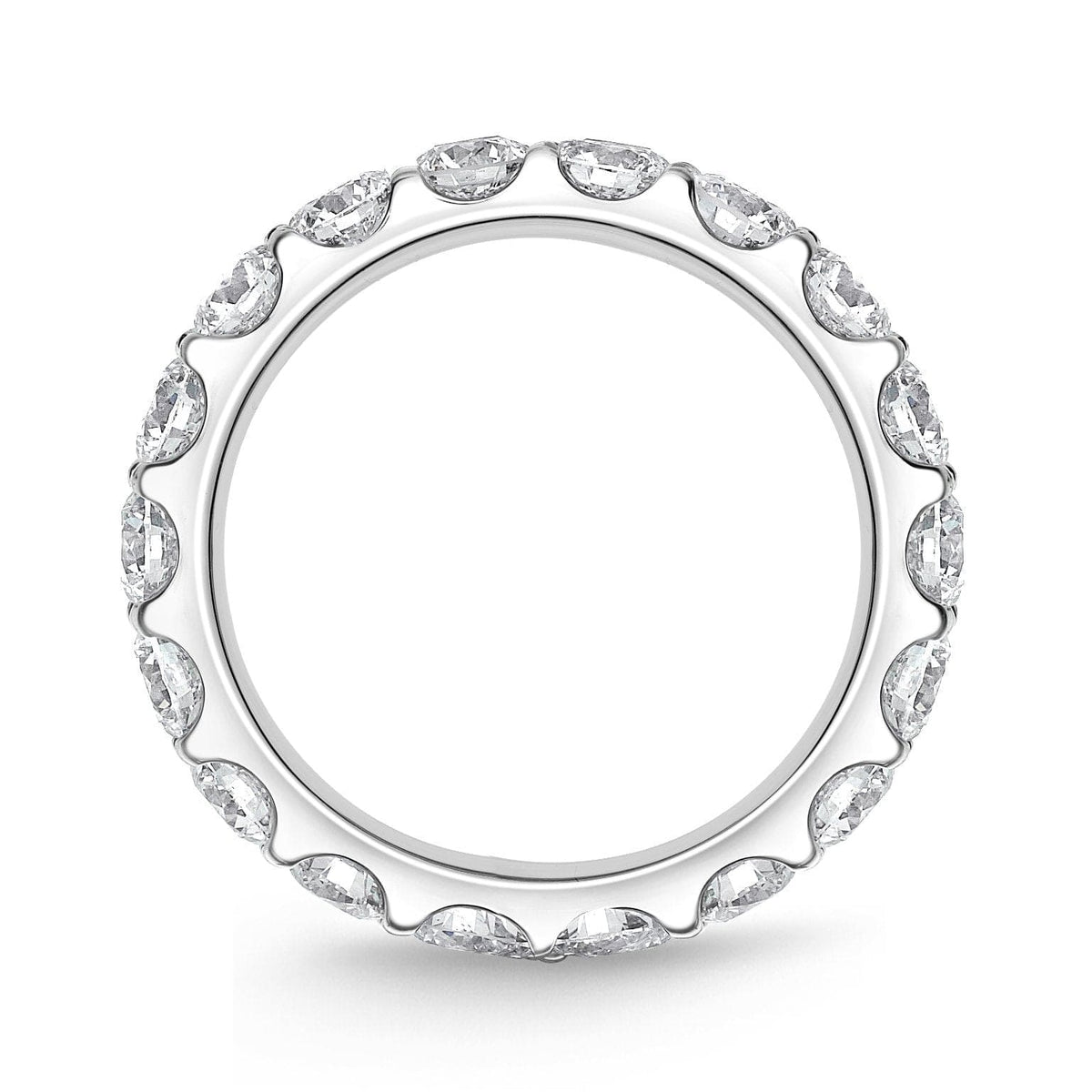 Platinum Odessa Eternity Diamond Band