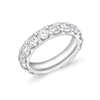 Platinum Odessa Eternity Diamond Band