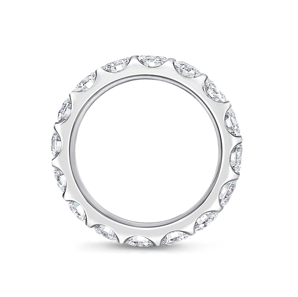 Platinum Odessa Eternity Diamond Band
