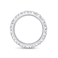 Platinum Odessa Eternity Diamond Band