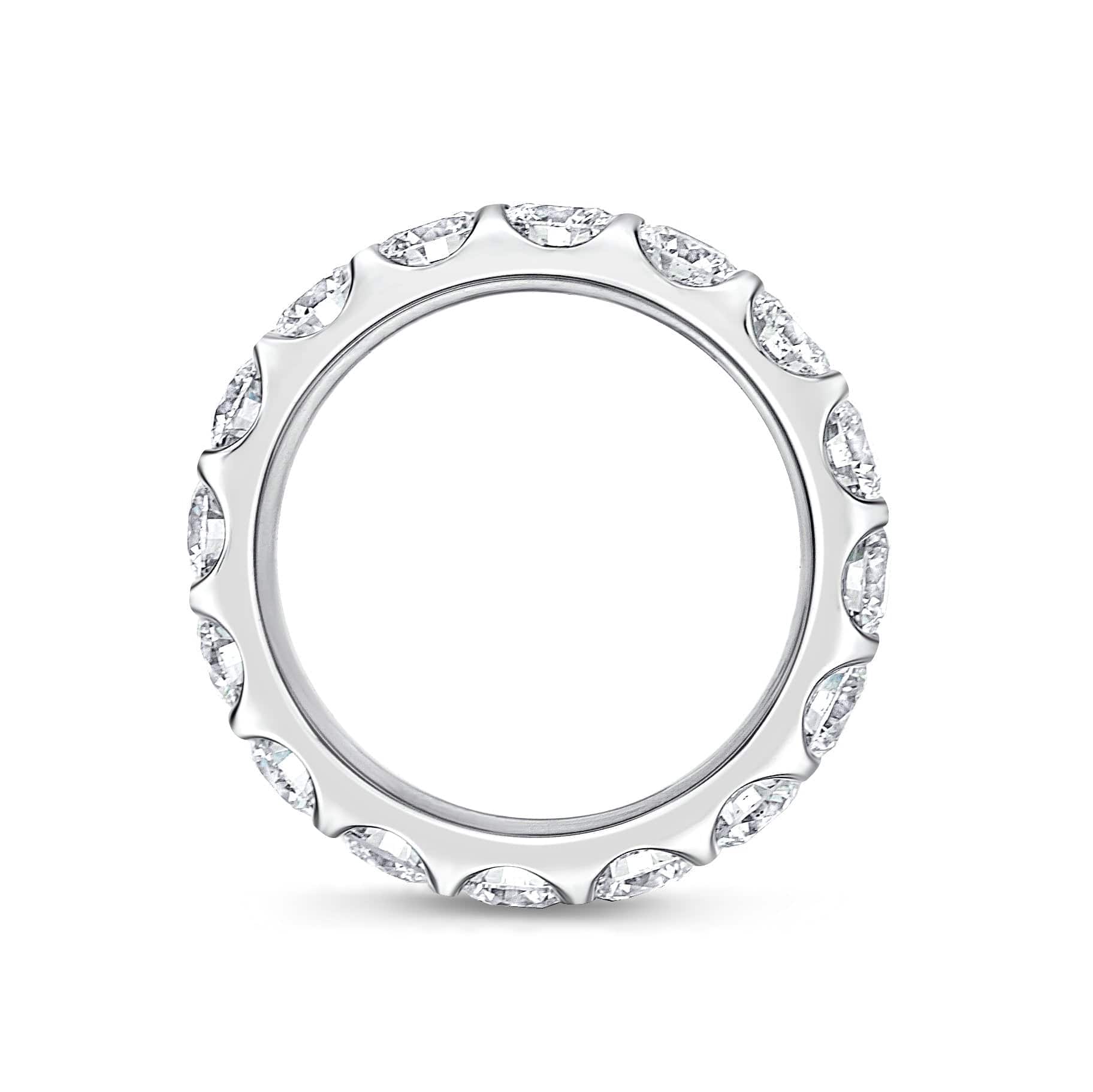 Platinum Odessa Eternity Diamond Band