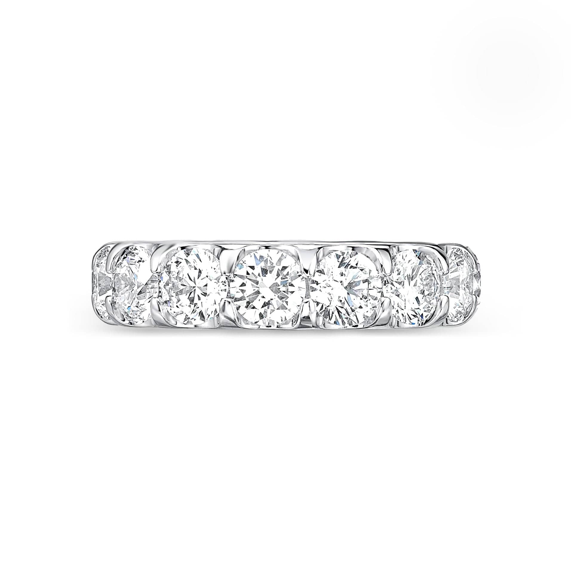 Platinum Odessa Eternity Diamond Band