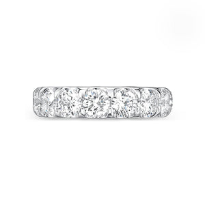 Platinum Odessa Eternity Diamond Band