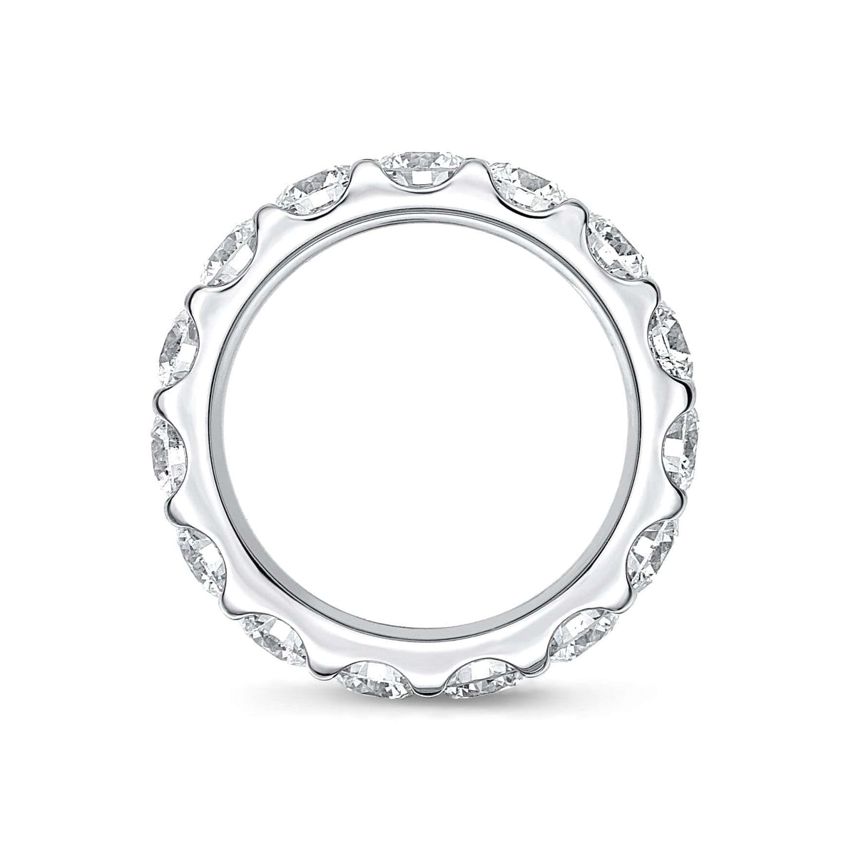 Platinum Odessa Eternity Diamond Band