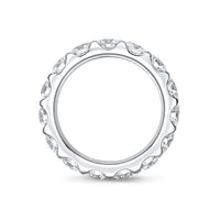 Platinum Odessa Eternity Diamond Band