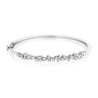 Penny Preville 18K White Gold Diamond Bangle