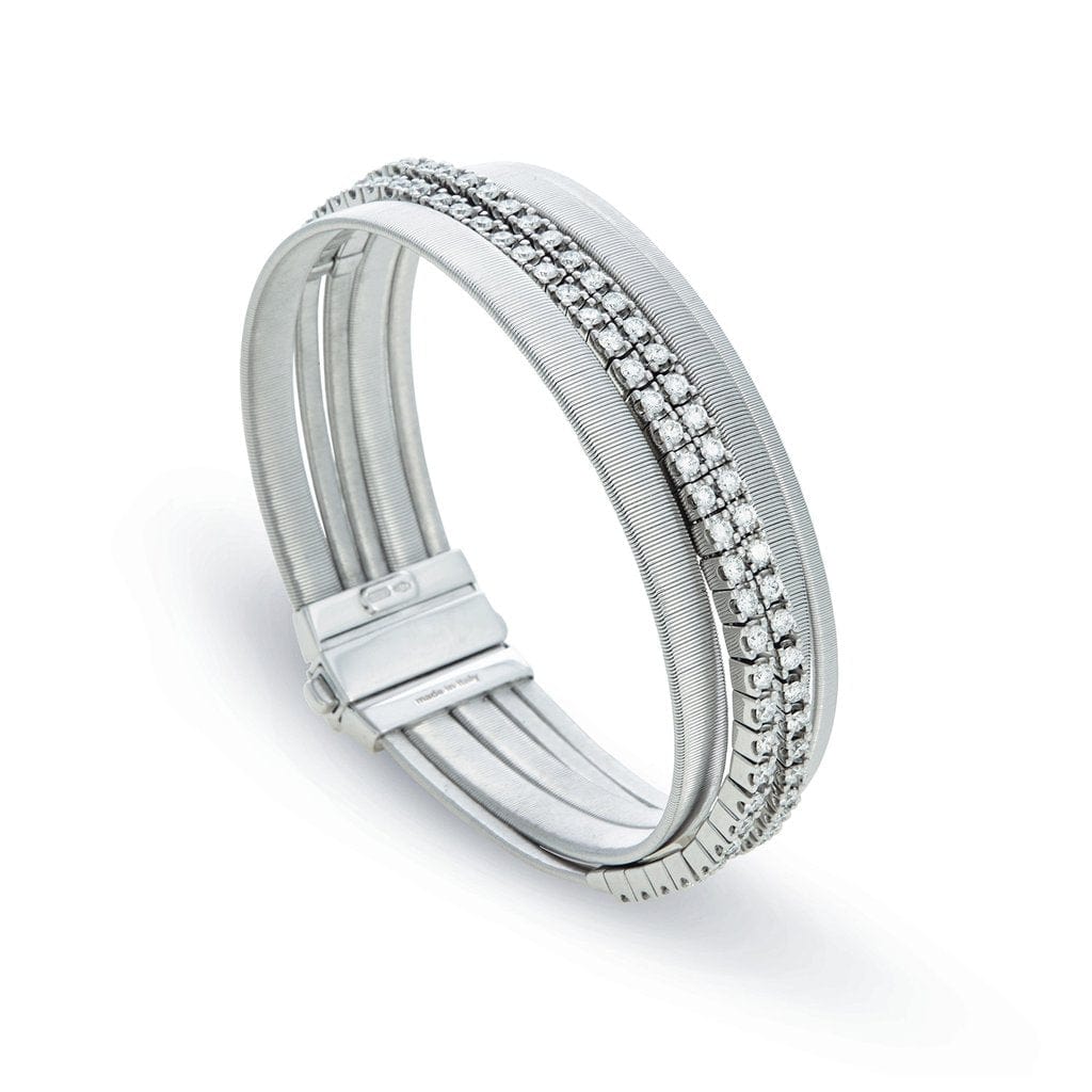 Masai 18K White Gold Diamond Bracelet