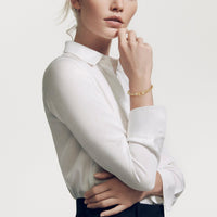 Buckle Bracelet in 18K Yellow Gold with Diamonds
