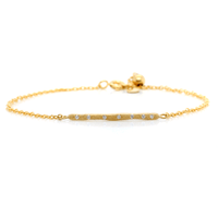 18K Yellow Gold Diamond Bracelet