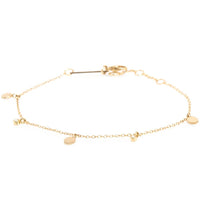 14K Yellow Gold Diamond Bracelet
