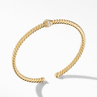 Renaissance Center Station Bracelet 18K Yellow Gold with Diamonds