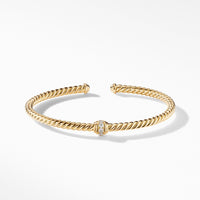 Renaissance Center Station Bracelet 18K Yellow Gold with Diamonds