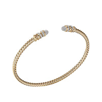 Petite Helena Bracelet in 18K Yellow Gold with Diamonds