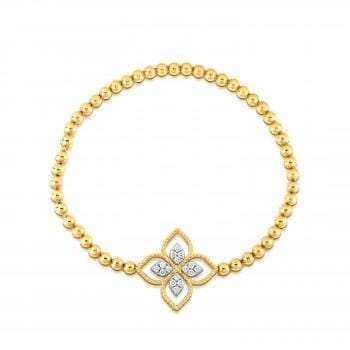 18K Two-Tone Principessa Diamond Bracelet