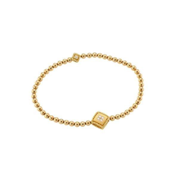 18K Two-Tone Palazzo Bead Bracelet