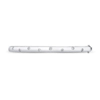 18K White Gold Gypsy Diamond Bangle