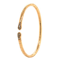 Etho Maria 18K Rose Gold Brown Diamond Cuff Bracelet