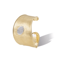 Lunaria 18K Yellow Gold Diamond Cuff Bracelet, 18k yellow gold, Long's Jewelers