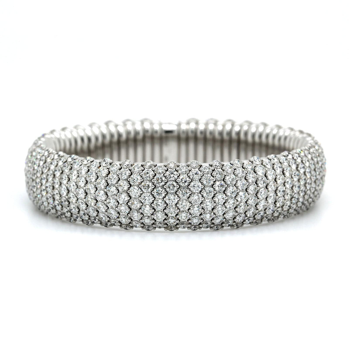 MONICA Triple Row Diamond Bracelet | Shining Diamonds®