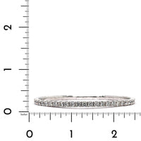 14K White Gold Flex Diamond Bangle