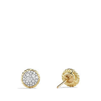 Chatelaine Earrings with Diamonds in Gold