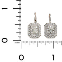 Penny Preville 18K White Gold Diamond Earrings