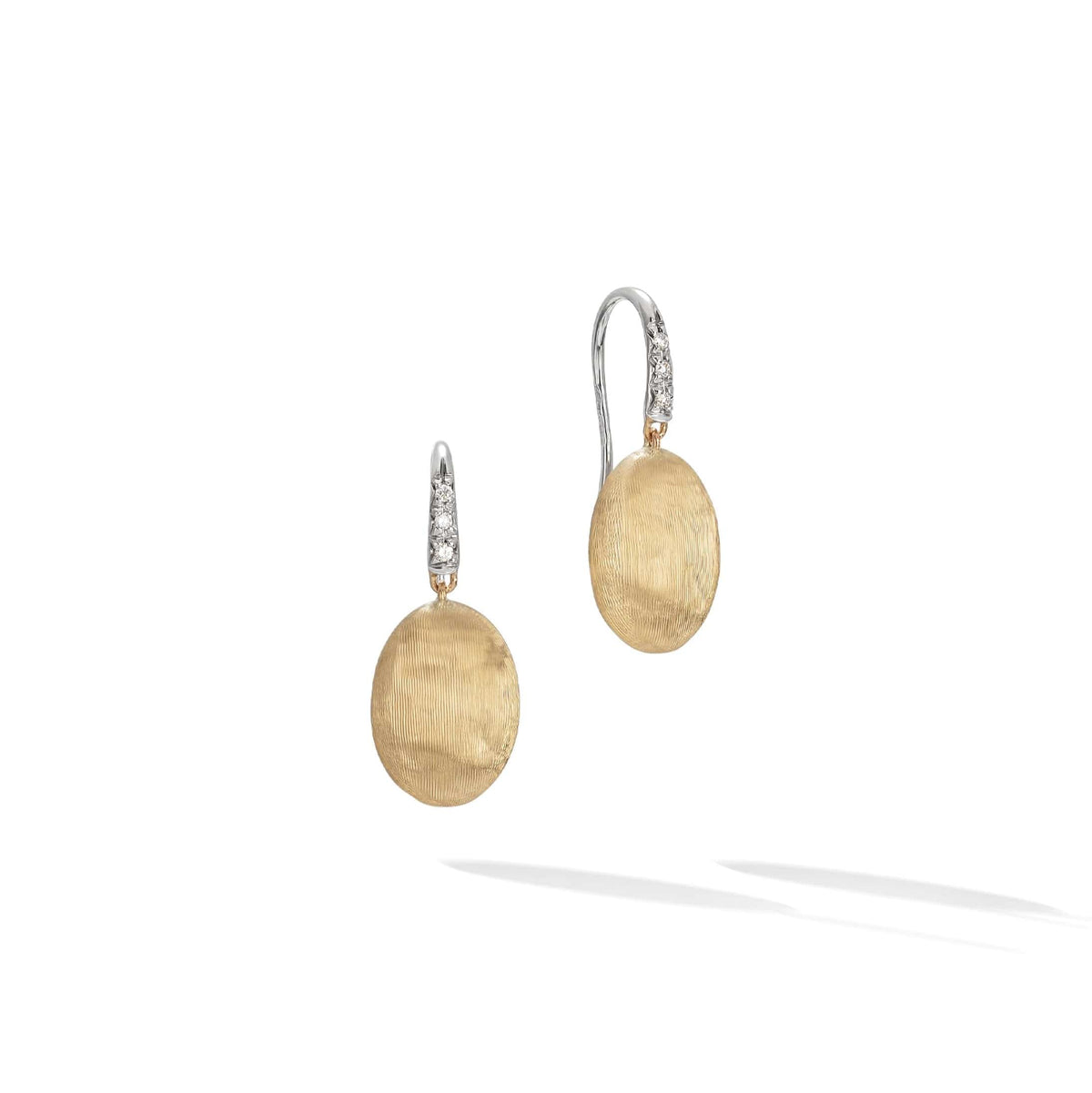 Siviglia 18K Yellow Gold Diamond Drop Earrings