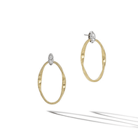 Marrakech Onde 18K Yellow Gold Diamond Drop Earrings