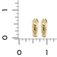Temple St. Clair 18K Yellow Gold Diamond Huggie Earrings