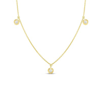 Roberto Coin 18K Yellow Gold Diamond Necklace