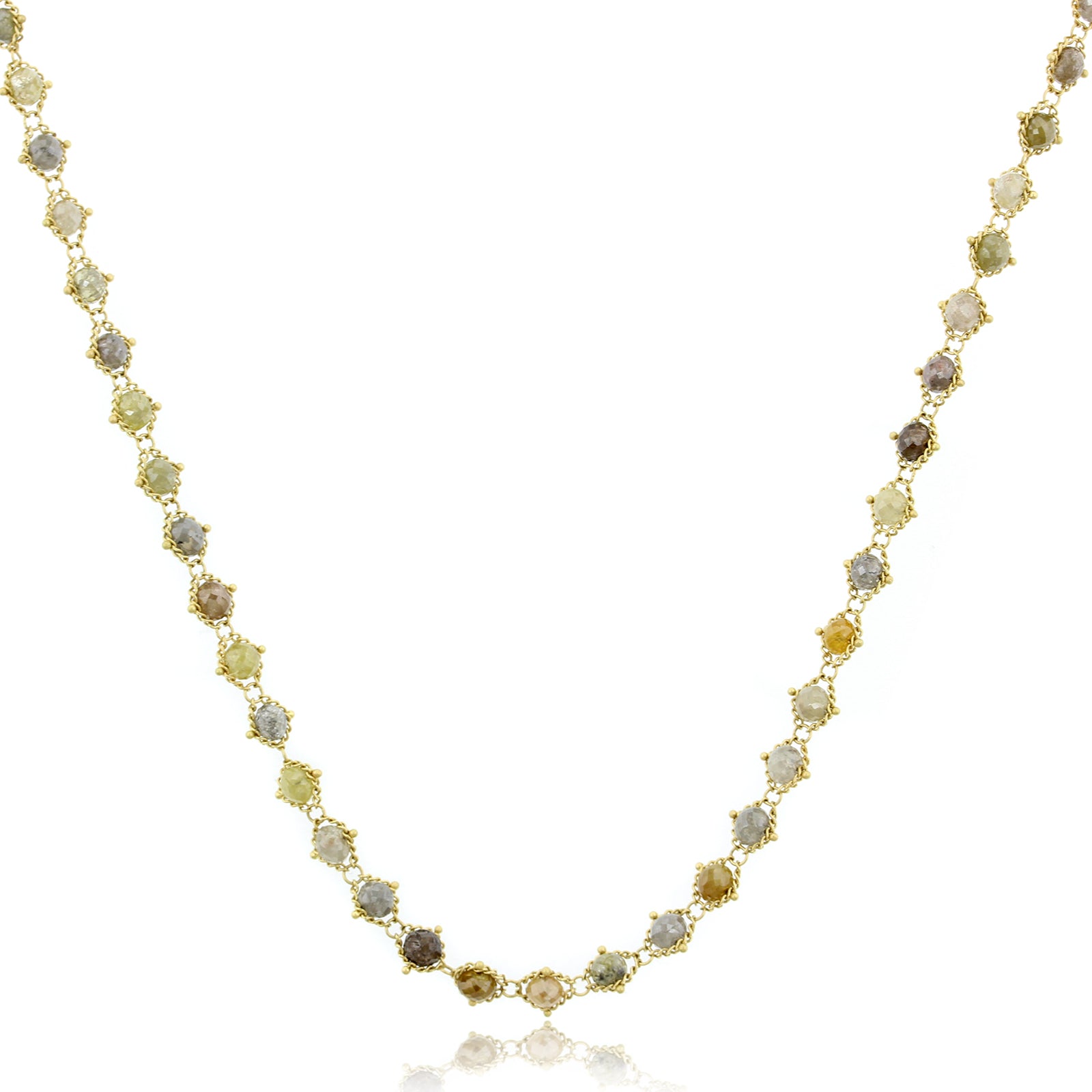Amali 18K Yellow Gold Multi Colored Necklace